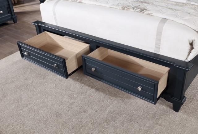 MANZANILLO Cal.King, E.King, & Queen Bed - U&U Home Budget Furniture (Carteret, NJ)