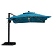 Sano 10 Ft Square Umbrella w/ Double Top w/ LED + 37" Large Base - U&U Home Budget Furniture (Carteret, NJ)