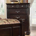 Syracuse Dark Walnut Chest - U&U Home Budget Furniture (Carteret, NJ)