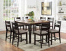 VALDOR Counter Ht. Chair (2/CTN) - U&U Home Budget Furniture (Carteret, NJ)