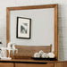 Lennart Oak Rectangular Mirror - U&U Home Budget Furniture (Carteret, NJ)
