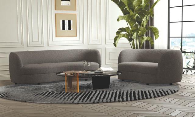 VERSOIX Sofa, Charcoal Gray - U&U Home Budget Furniture (Carteret, NJ)