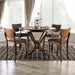 MARINA Counter Ht. Round Dining Table - U&U Home Budget Furniture (Carteret, NJ)