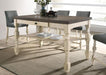 PLYMOUTH Counter Ht. Table - U&U Home Budget Furniture (Carteret, NJ)