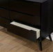 LENNART II Black Dresser - U&U Home Budget Furniture (Carteret, NJ)