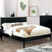 LENNART II Black & White Cal.King, E.King, Full, Queen, Twin Bed - U&U Home Budget Furniture (Carteret, NJ)