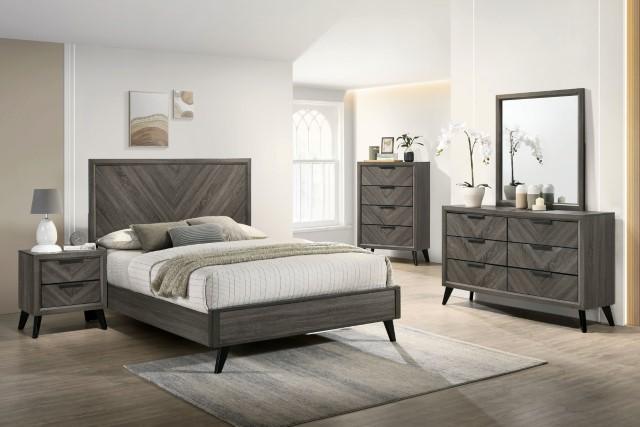 VAGAN Cal.King, E.King, & Queen Bed - U&U Home Budget Furniture (Carteret, NJ)