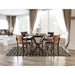 MARINA Counter Ht. Round Dining Table - U&U Home Budget Furniture (Carteret, NJ)