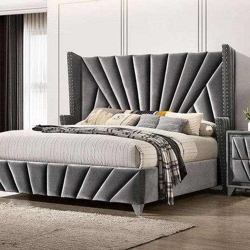 Carissa 5 Pc Queen Bedroom Set - U&U Home Budget Furniture (Carteret, NJ)
