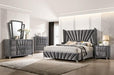 CARISSA Cal.King Bed - U&U Home Budget Furniture (Carteret, NJ)