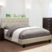 LEEROY Cal.King, E.King, & Full Bed Ivory & Gray - U&U Home Budget Furniture (Carteret, NJ)