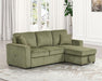 Yves Sectional Green - U&U Home Budget Furniture (Carteret, NJ)