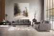 Mezzanotte Sofa Gray - U&U Home Budget Furniture (Carteret, NJ)