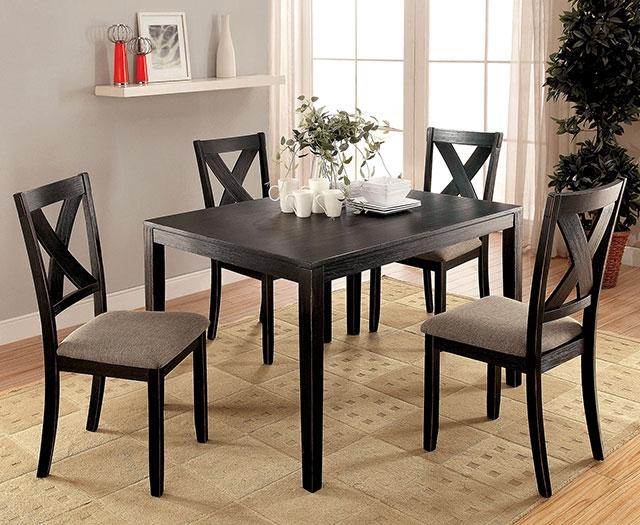Glenham 5 PC. Dining Table Set - U&U Home Budget Furniture (Carteret, NJ)