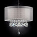 19"H Ceiling Lamp, Hanging Crystal - U&U Home Budget Furniture (Carteret, NJ)