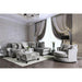 Bonaventura Gray/Pattern Swivel Chair - U&U Home Budget Furniture (Carteret, NJ)
