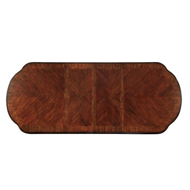 WYNDMERE Cherry Dining Table - U&U Home Budget Furniture (Carteret, NJ)
