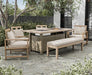 Bordeaux Bench - U&U Home Budget Furniture (Carteret, NJ)