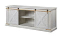 BORREGO TV Stand, Antique White - U&U Home Budget Furniture (Carteret, NJ)