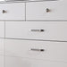 BRACHIUM Cal.King Bed, White - U&U Home Budget Furniture (Carteret, NJ)