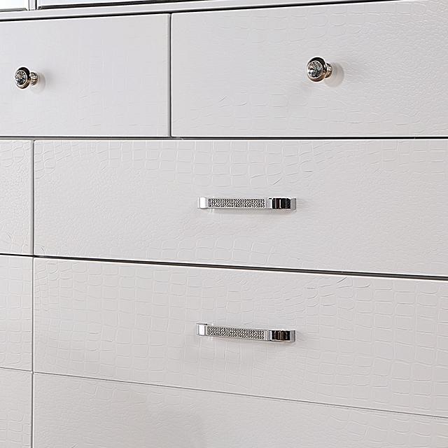 BRACHIUM Dresser, White - U&U Home Budget Furniture (Carteret, NJ)