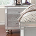 Brachium Silver Night Stand - U&U Home Budget Furniture (Carteret, NJ)