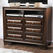 Brandt Brown Cherry Media Chest - U&U Home Budget Furniture (Carteret, NJ)