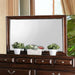 Brandt Brown Cherry Mirror - U&U Home Budget Furniture (Carteret, NJ)