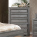 Brandt Gray Chest - U&U Home Budget Furniture (Carteret, NJ)