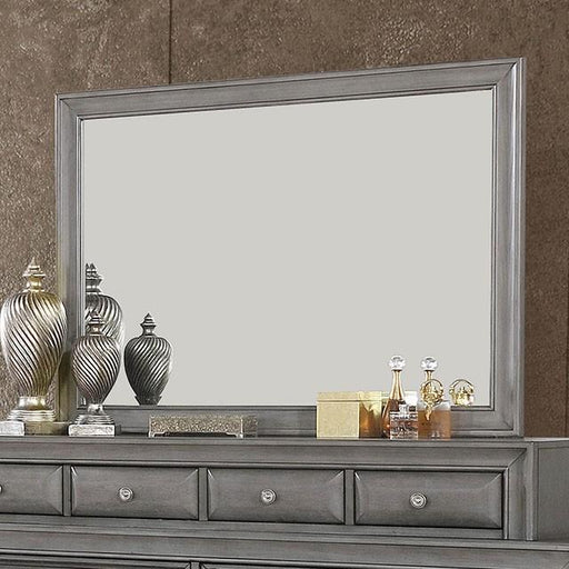 Brandt Gray Mirror - U&U Home Budget Furniture (Carteret, NJ)