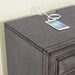 Brandt Gray Night Stand - U&U Home Budget Furniture (Carteret, NJ)