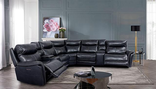 BRAYLEE Power Sectional - U&U Home Budget Furniture (Carteret, NJ)
