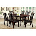 BRENT Dark Cherry/Espresso Side Chair (2/CTN) - U&U Home Budget Furniture (Carteret, NJ)
