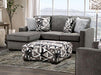 BRENTWOOD Ottoman - U&U Home Budget Furniture (Carteret, NJ)