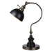 Briar Antique Gold Table Lamp - U&U Home Budget Furniture (Carteret, NJ)