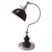 Briar Stain Nickel Table Lamp - U&U Home Budget Furniture (Carteret, NJ)