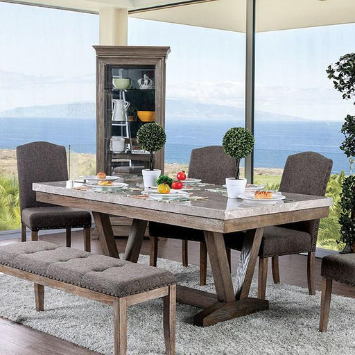 Bridgen Dining Table - U&U Home Budget Furniture (Carteret, NJ)