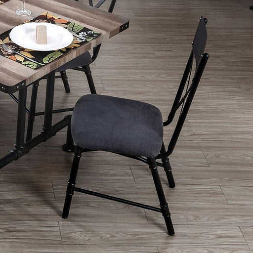 Brixton Side Chair (2/Box) - U&U Home Budget Furniture (Carteret, NJ)