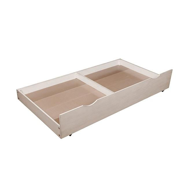 BROGAN Antique White Trundle/Drawers - U&U Home Budget Furniture (Carteret, NJ)
