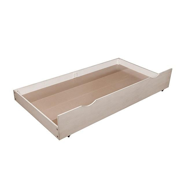 BROGAN Antique White Trundle/Drawers - U&U Home Budget Furniture (Carteret, NJ)