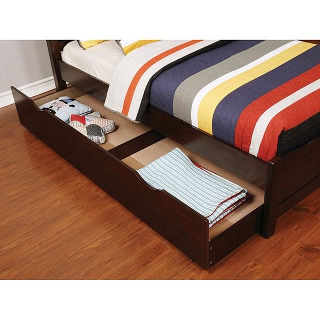 BROGAN Brown Cherry Trundle/Drawers - U&U Home Budget Furniture (Carteret, NJ)