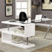 BRONWEN White Desk - U&U Home Budget Furniture (Carteret, NJ)