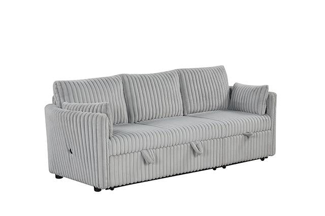 Denholme Sectional w/ Pull Out - U&U Home Budget Furniture (Carteret, NJ)