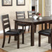 Edmonton Dining Table - U&U Home Budget Furniture (Carteret, NJ)