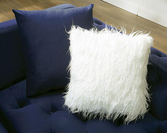 WILMINGTON Sectional, Blue - U&U Home Budget Furniture (Carteret, NJ)