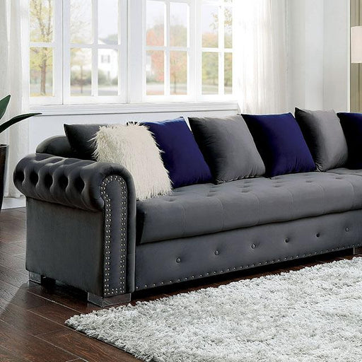 WILMINGTON Sectional, Gray - U&U Home Budget Furniture (Carteret, NJ)