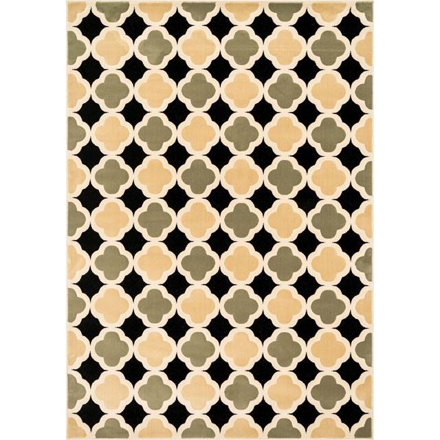 Windel Rug Black - U&U Home Budget Furniture (Carteret, NJ)