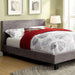Winn Park Bed Espresso, Velvet, & White - U&U Home Budget Furniture (Carteret, NJ)