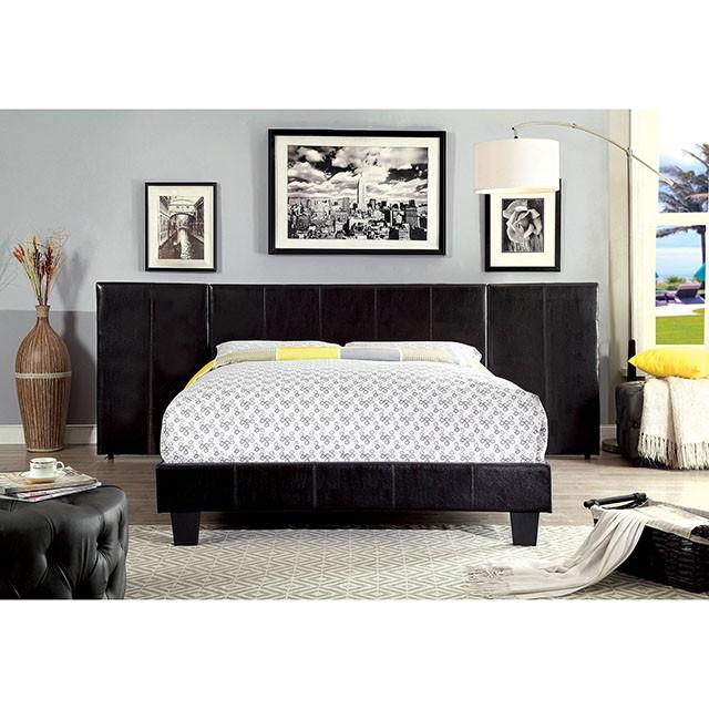 Winn Park Cal.King, E.King, Twin, & Full Bed Chrome, Gray, Brown, & Chrome - U&U Home Budget Furniture (Carteret, NJ)