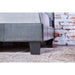 Winn Park Cal.King, E.King, Twin, & Full Bed Chrome, Gray, Brown, & Chrome - U&U Home Budget Furniture (Carteret, NJ)